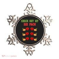 Check Out My Six 6 Pack Onion Paprika Weightlift Gift Ornament thumb 0