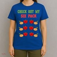 Check Out My Six 6 Pack Onion Paprika Weightlift Gift T-Shirt thumb 4