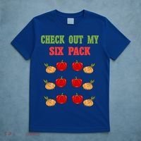 Check Out My Six 6 Pack Onion Paprika Weightlift Gift T-Shirt thumb 5
