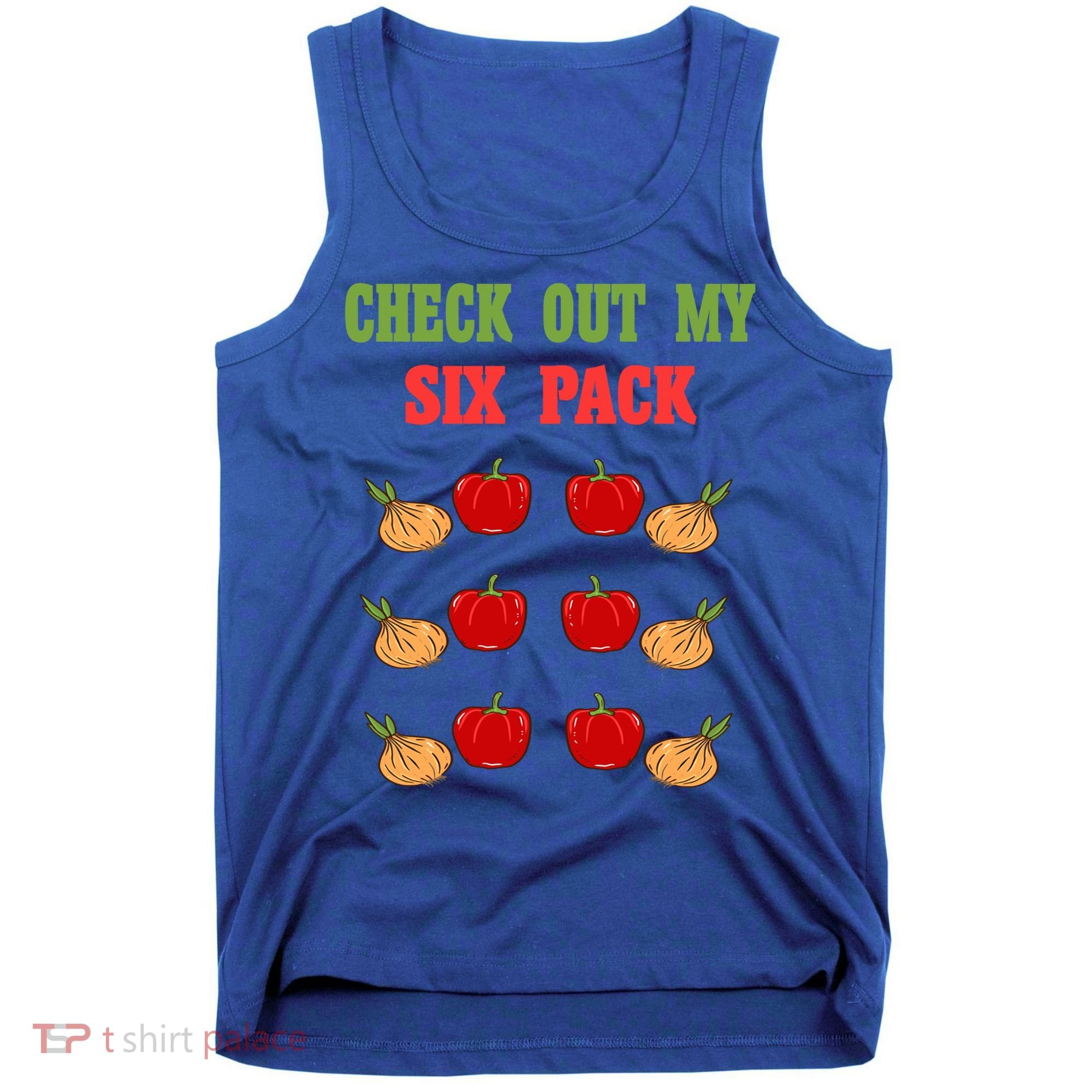 Check Out My Six 6 Pack Onion Paprika Weightlift Gift Tank Top