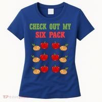 Check Out My Six 6 Pack Onion Paprika Weightlift Gift Women's T-Shirt thumb 0