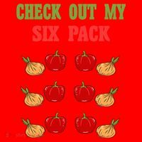 Check Out My Six 6 Pack Onion Paprika Weightlift Gift Santa Hat thumb 1