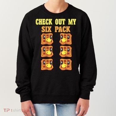 Check Out My Six 6 Pack Waffle Weightlifting 'S 'S Cool Gift Women's Sweatshirt
