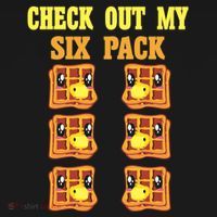 Check Out My Six 6 Pack Waffle Weightlifting 'S 'S Cool Gift Backpack thumb 2