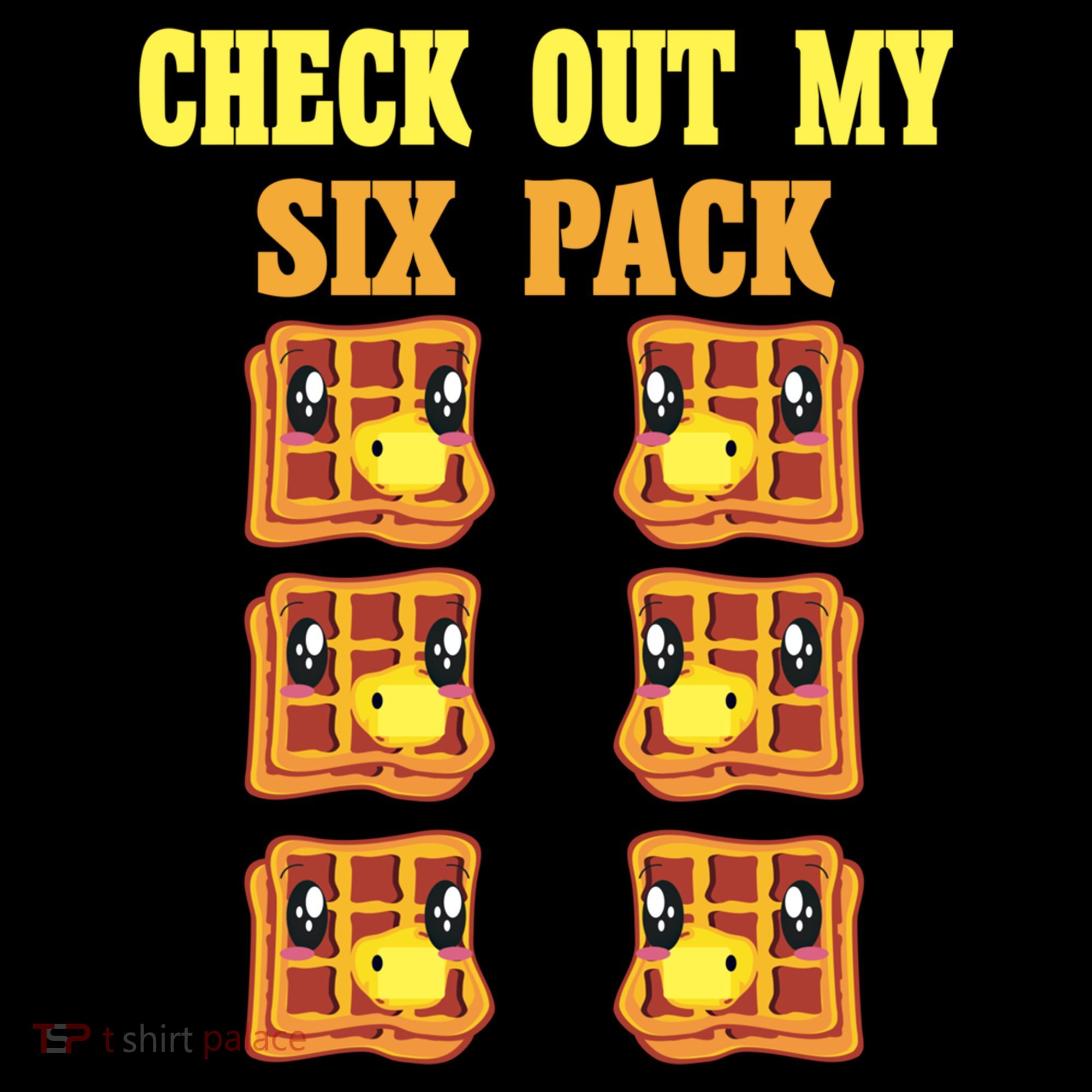 Check Out My Six 6 Pack Waffle Weightlifting 'S 'S Cool Gift Women's Hoodie