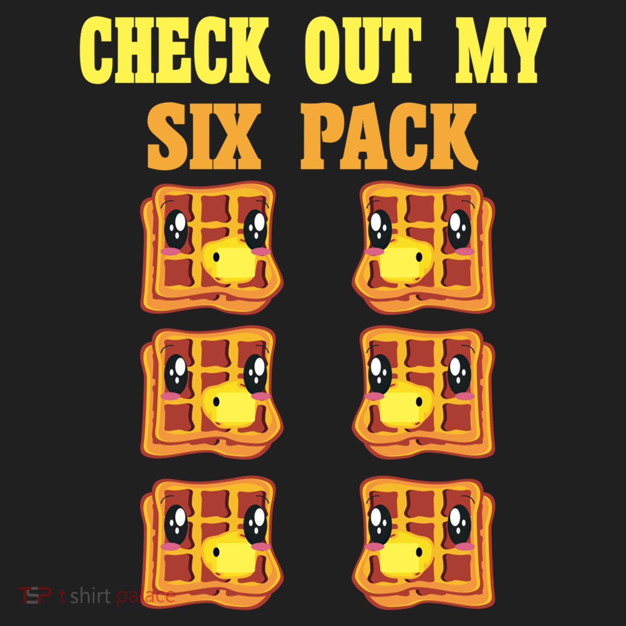 Check Out My Six 6 Pack Waffle Weightlifting 'S 'S Cool Gift Golf Towel