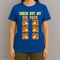 Check Out My Six 6 Pack Waffle Weightlifting 'S 'S Cool Gift T-Shirt thumb 4