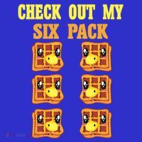 Check Out My Six 6 Pack Waffle Weightlifting 'S 'S Cool Gift Button thumb 1