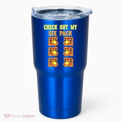 Check Out My Six 6 Pack Waffle Weightlifting 'S 'S Cool Gift Tumbler