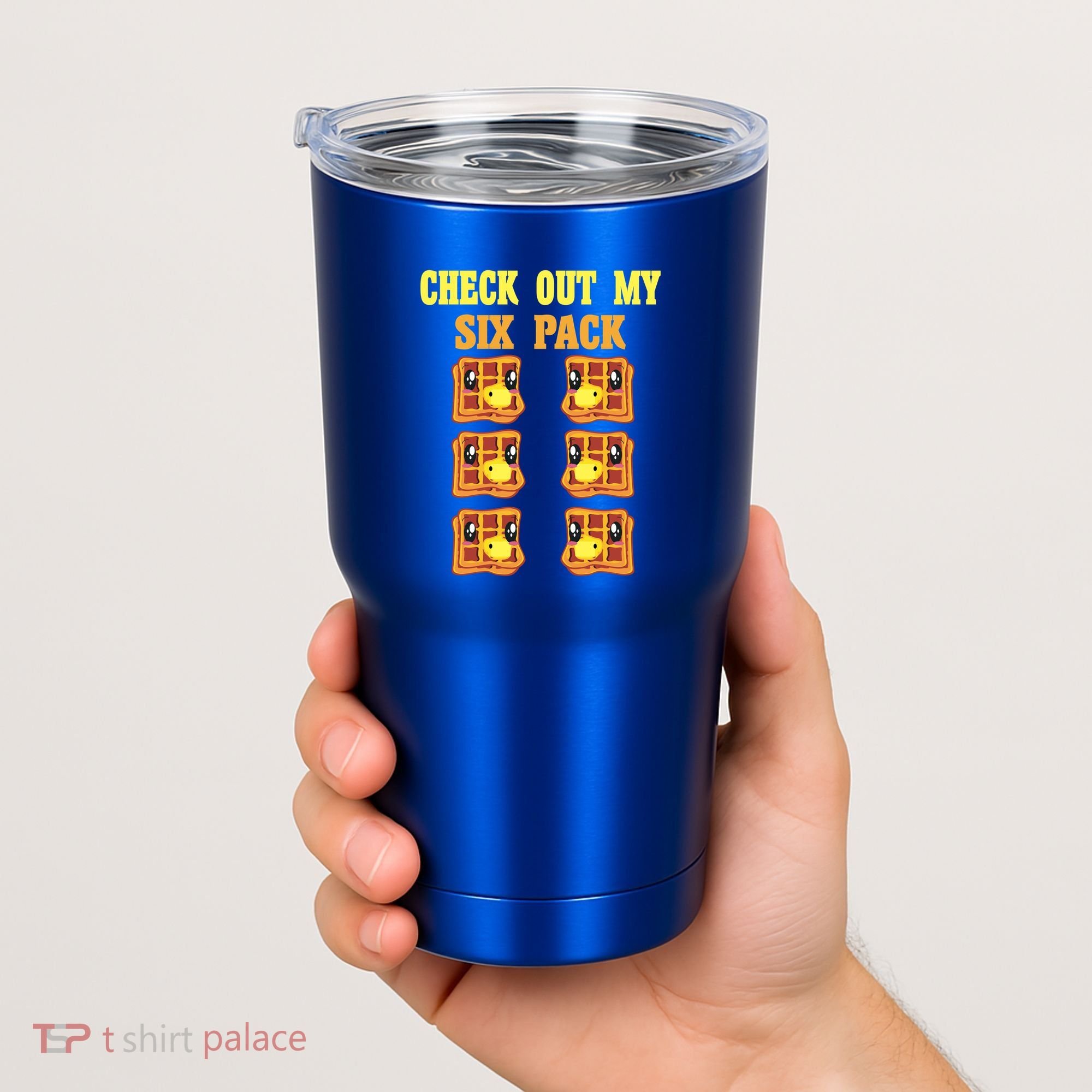 Check Out My Six 6 Pack Waffle Weightlifting 'S 'S Cool Gift Tumbler