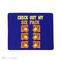 Check Out My Six 6 Pack Waffle Weightlifting 'S 'S Cool Gift Mousepad thumb 0