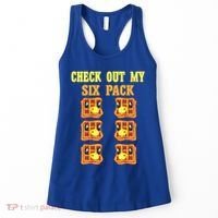 Check Out My Six 6 Pack Waffle Weightlifting 'S 'S Cool Gift Women's Tank Top thumb 0