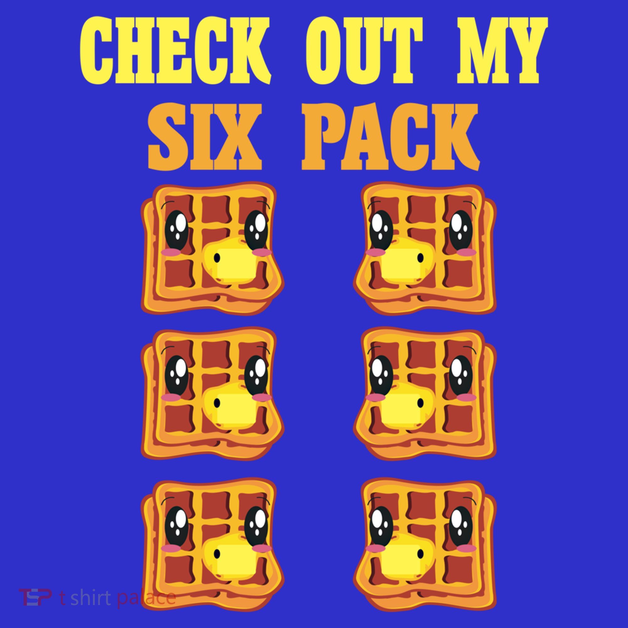 Check Out My Six 6 Pack Waffle Weightlifting 'S 'S Cool Gift Toddler Hoodie