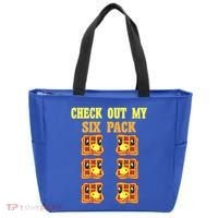 Check Out My Six 6 Pack Waffle Weightlifting 'S 'S Cool Gift Tote Bag thumb 0
