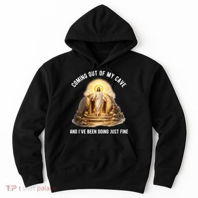 Coming Out My Cave Jesus Resurrection Hoodie