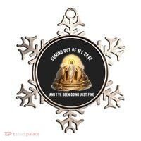 Coming Out My Cave Jesus Resurrection Ornament thumb 0