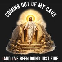 Coming Out My Cave Jesus Resurrection Women's Tank Top thumb 5