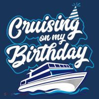 Cruising On My Birthday Cruise Trip Vacation Birthday Party Mousepad thumb 1