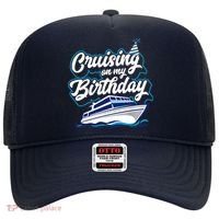 Cruising On My Birthday Cruise Trip Vacation Birthday Party Hat thumb 0