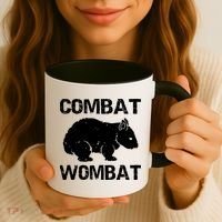 Combat Wombat Coffee Mug thumb 3
