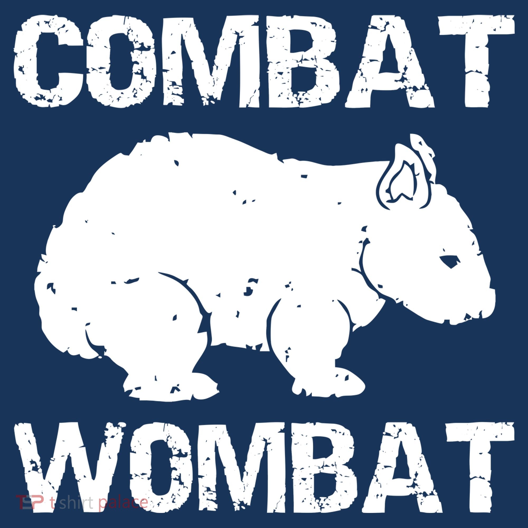 Combat Wombat Button