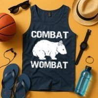 Combat Wombat Tank Top thumb 4