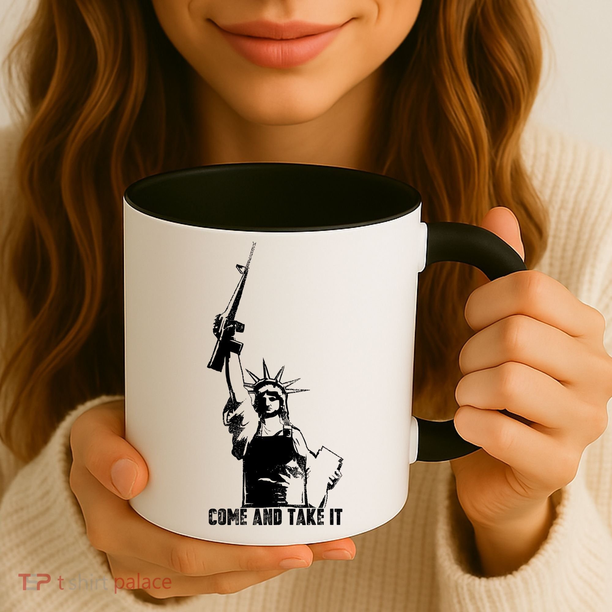 Come & Take It Liberty Gun & Second Amendment Coffee Mug