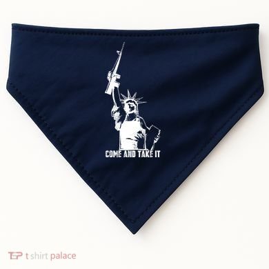 Come & Take It Liberty Gun & Second Amendment USA-Made Doggie Bandana
