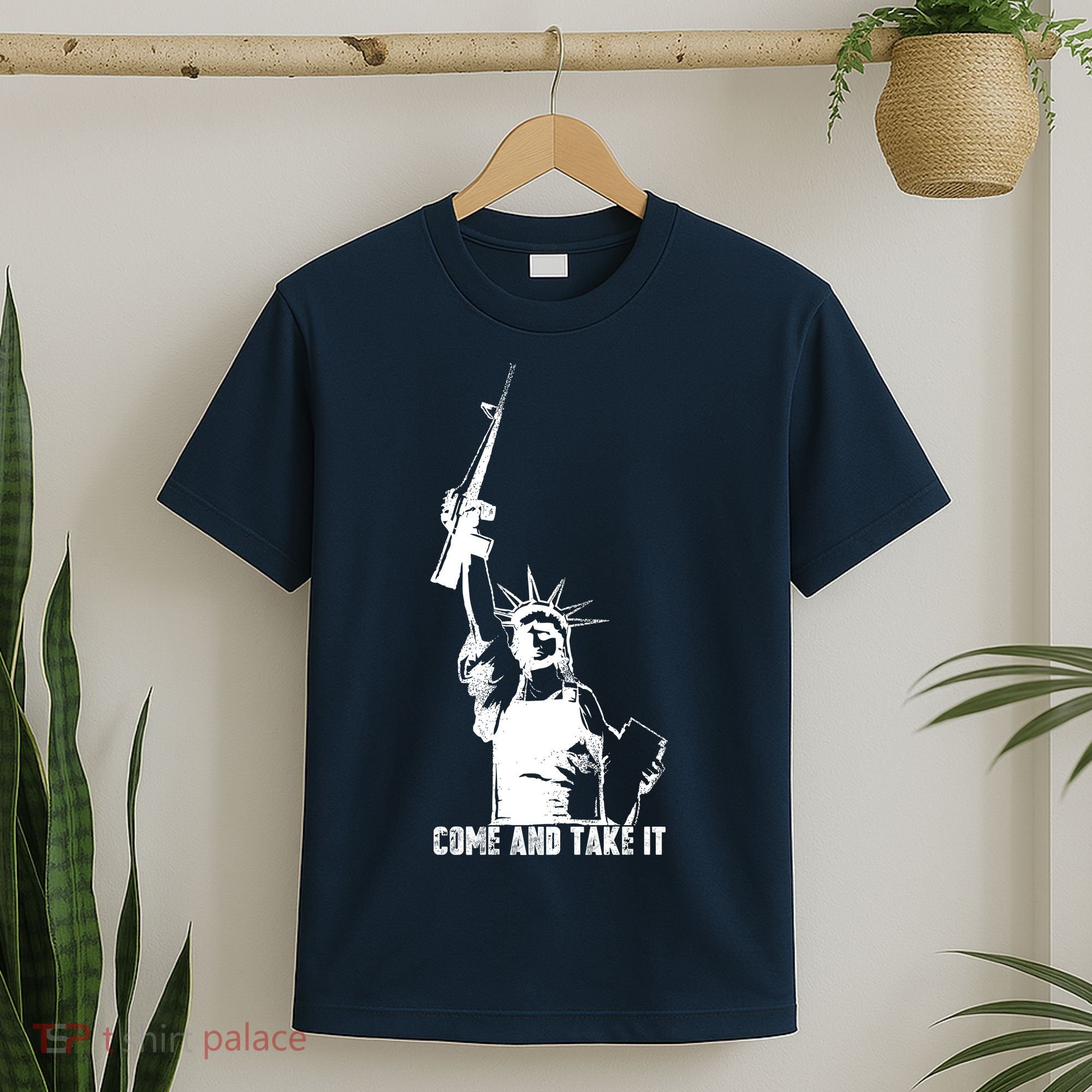 Come & Take It Liberty Gun & Second Amendment T-Shirt