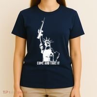 Come & Take It Liberty Gun & Second Amendment T-Shirt thumb 4