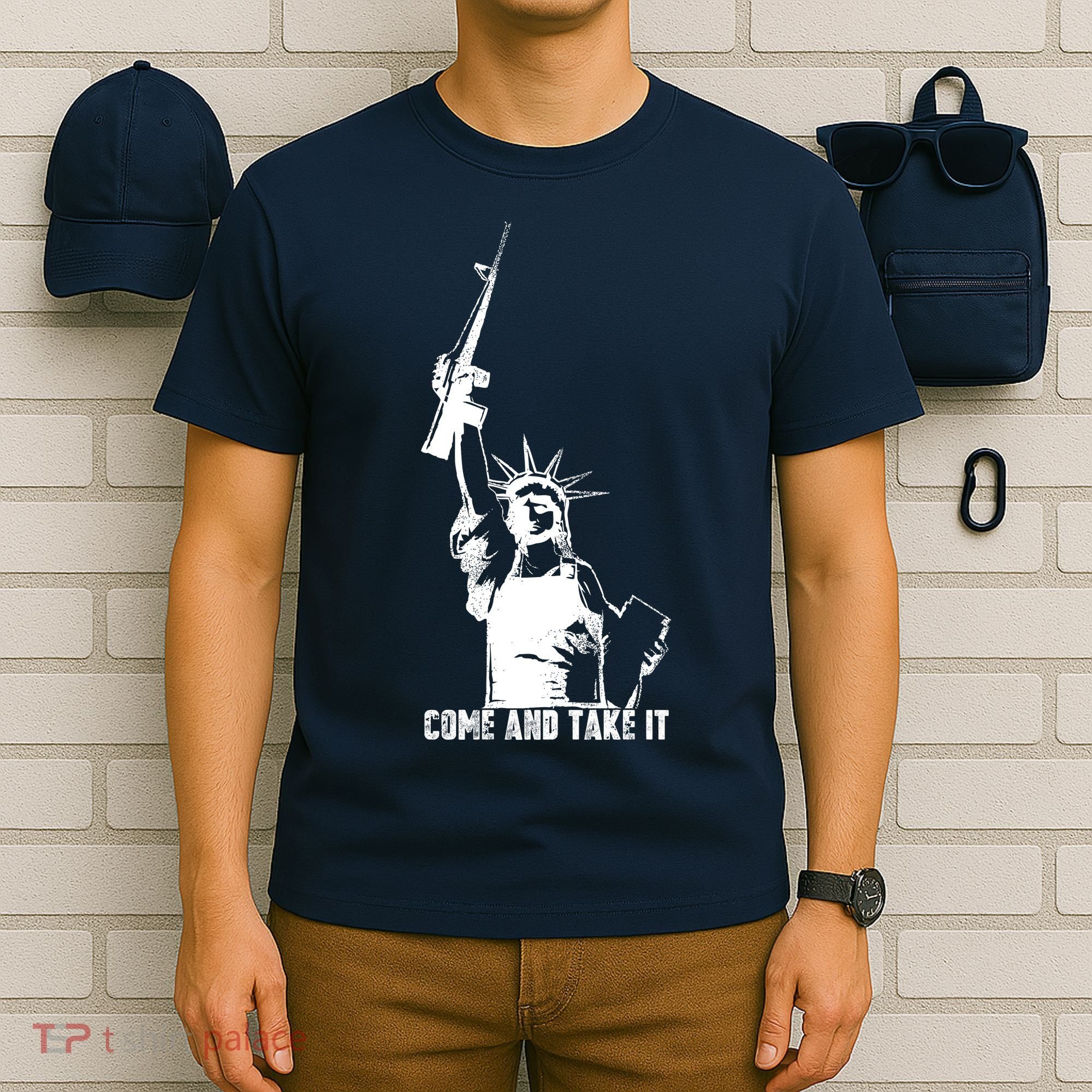 Come & Take It Liberty Gun & Second Amendment T-Shirt