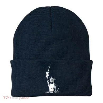 Come & Take It Liberty Gun & Second Amendment Beanie