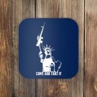 Come & Take It Liberty Gun & Second Amendment Coaster thumb 0