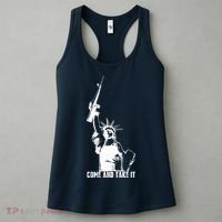Come & Take It Liberty Gun & Second Amendment Women's Tank Top thumb 3