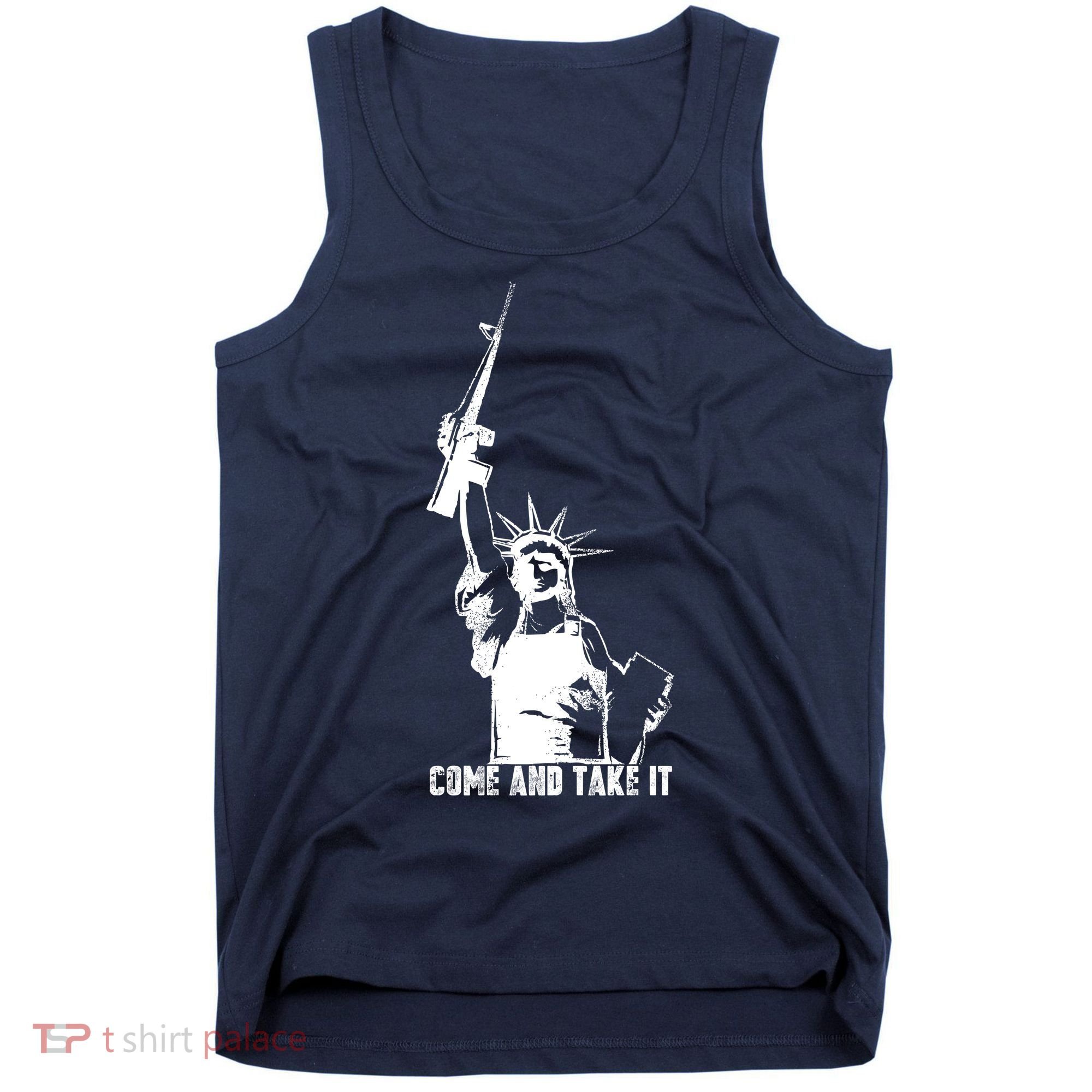 Come & Take It Liberty Gun & Second Amendment Tank Top