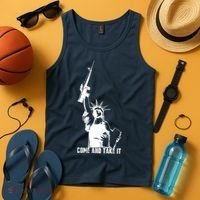 Come & Take It Liberty Gun & Second Amendment Tank Top thumb 4