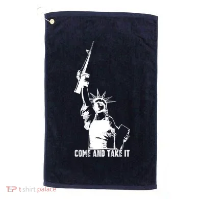 Come & Take It Liberty Gun & Second Amendment Golf Towel