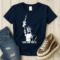 Come & Take It Liberty Gun & Second Amendment Women's T-Shirt thumb 3