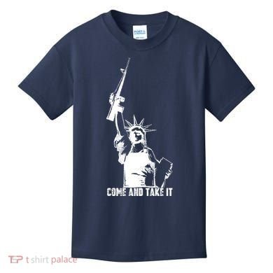 Come & Take It Liberty Gun & Second Amendment Kids T-Shirt