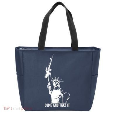 Come & Take It Liberty Gun & Second Amendment Tote Bag