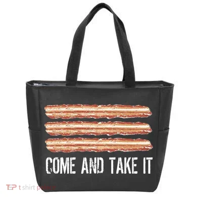 Come and Take It Bacon Tote Bag