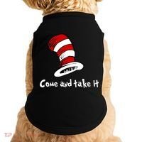 Come And take It Funny Doggie Tank thumb 0