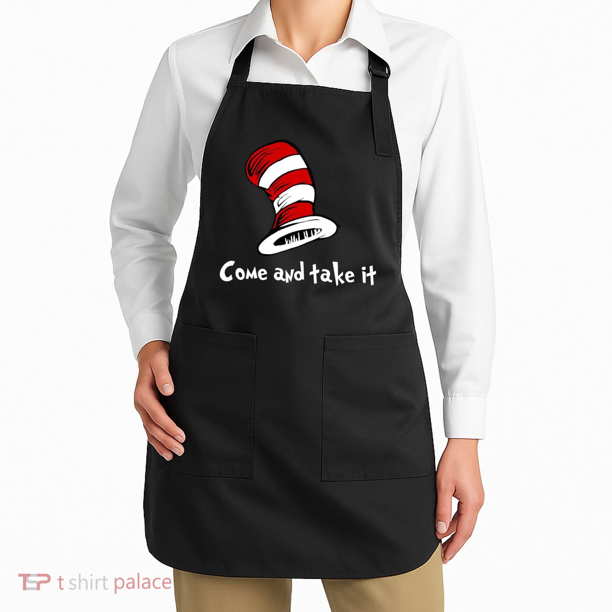 Come And take It Funny Apron