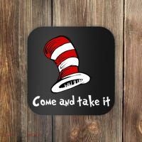 Come And take It Funny Coaster thumb 0