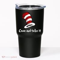 Come And take It Funny Tumbler thumb 0