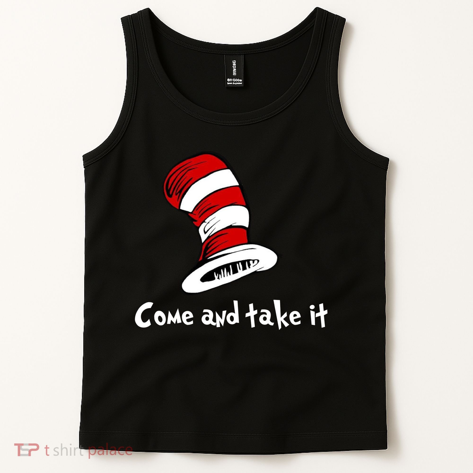 Come And take It Funny Tank Top