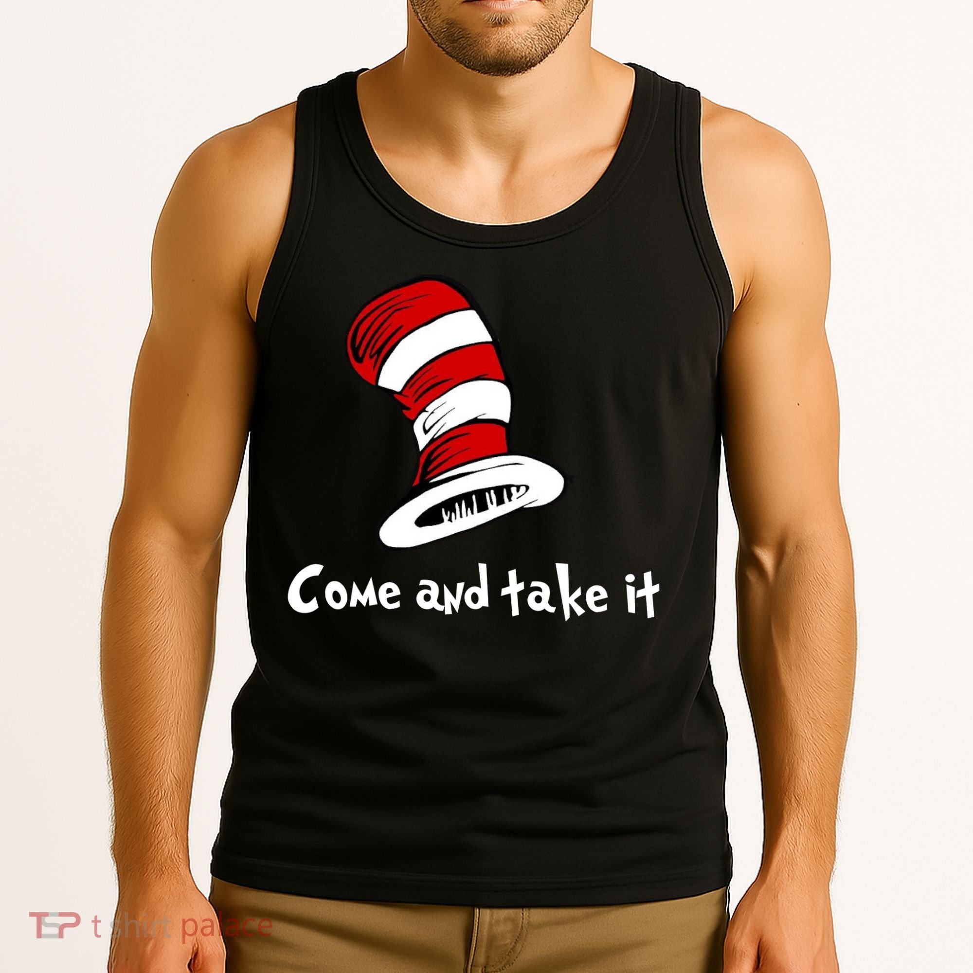 Come And take It Funny Tank Top