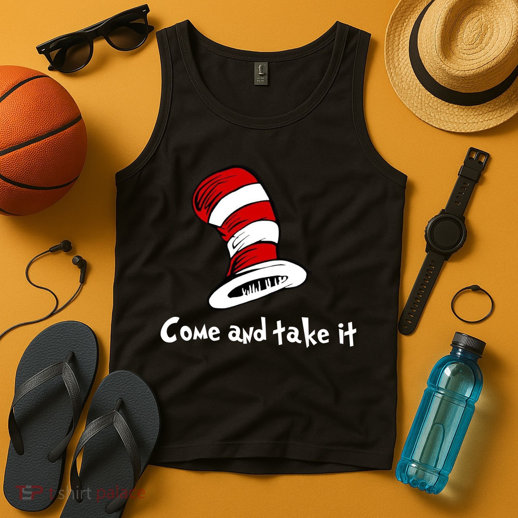 Come And take It Funny Tank Top