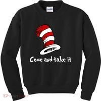 Come And take It Funny Kids Sweatshirt thumb 0