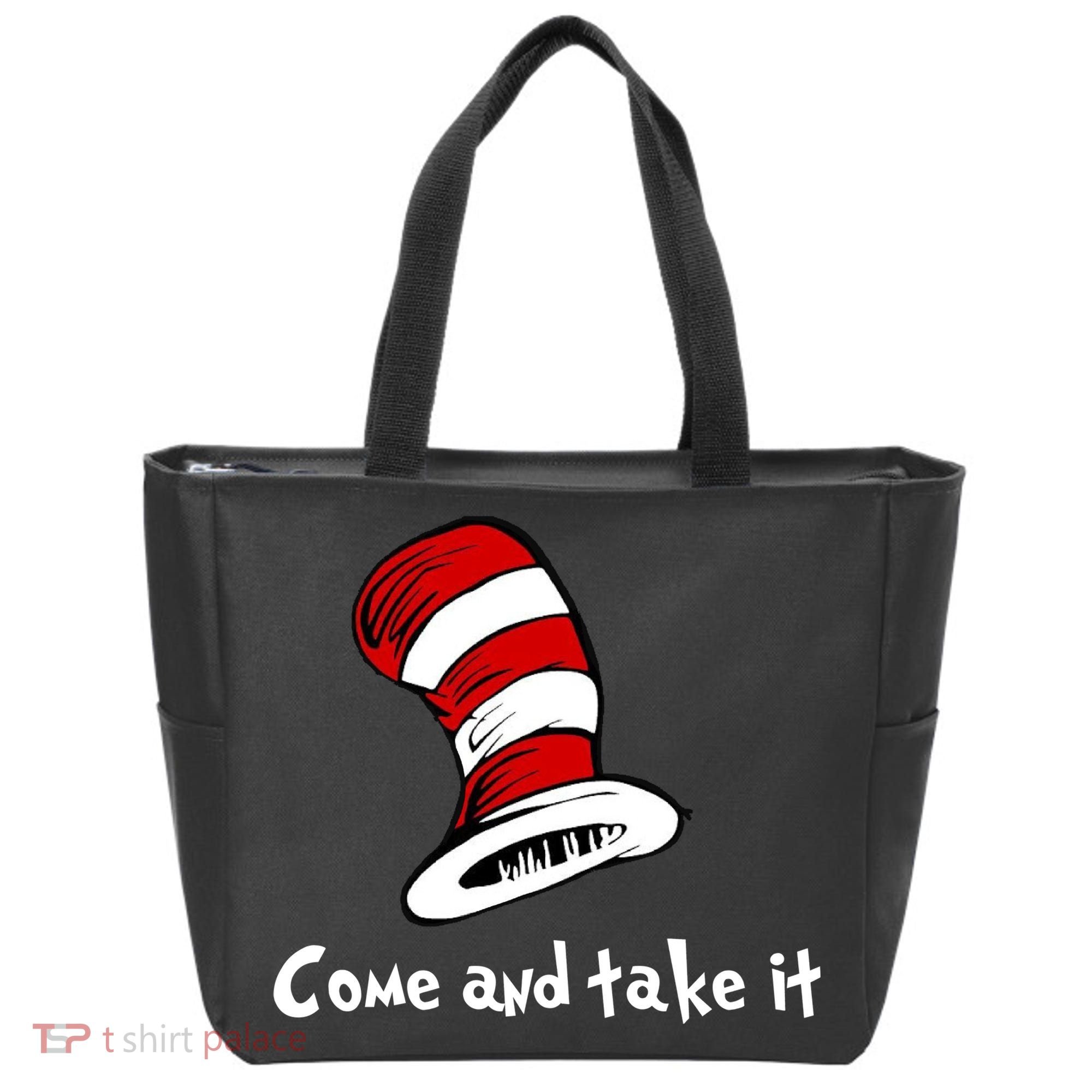Come And take It Funny Tote Bag